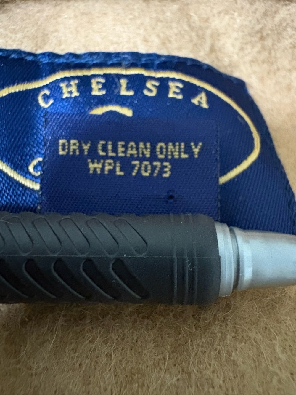 Chelsea Campbell Vintage Camel Hair Blazer Petite 10P Tan Wool Jacket - Picture 8 of 9